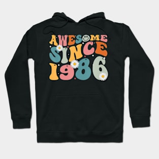 Awesome Since 1986 37Th Birthday Hoodie